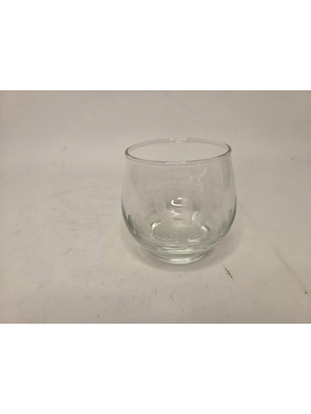 Blakely Oil Gas Etched Arizona Saguaro Cactus Cocktail Tumbler 10oz Round Vtg